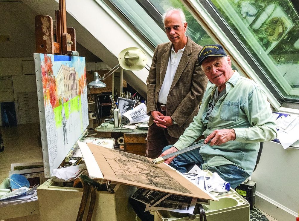 Mort Künstler’s Major Painting On Baseball