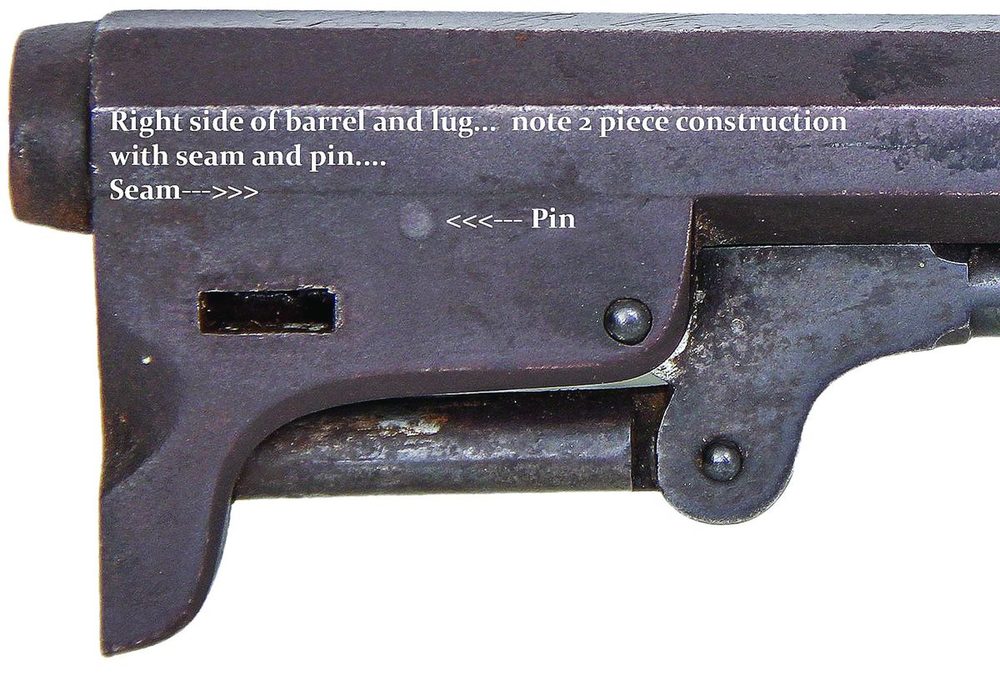 John Kinser Confederate Revolver