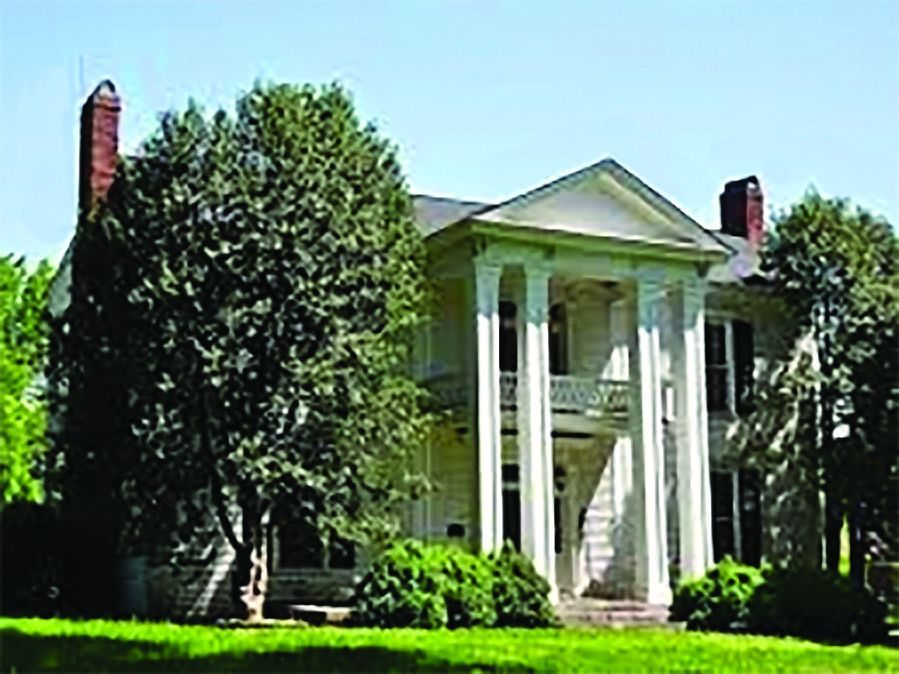 Franklin Antebellum Home Burns