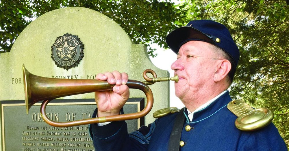 Taps Anniversary Commemorated At Berkeley Plantation
