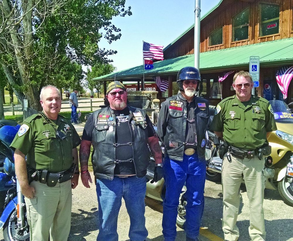 Patriot Guard Stop By Garryowen On A Special Mission