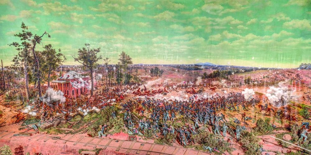 Historic Battle Mural Moved To Permanent Home