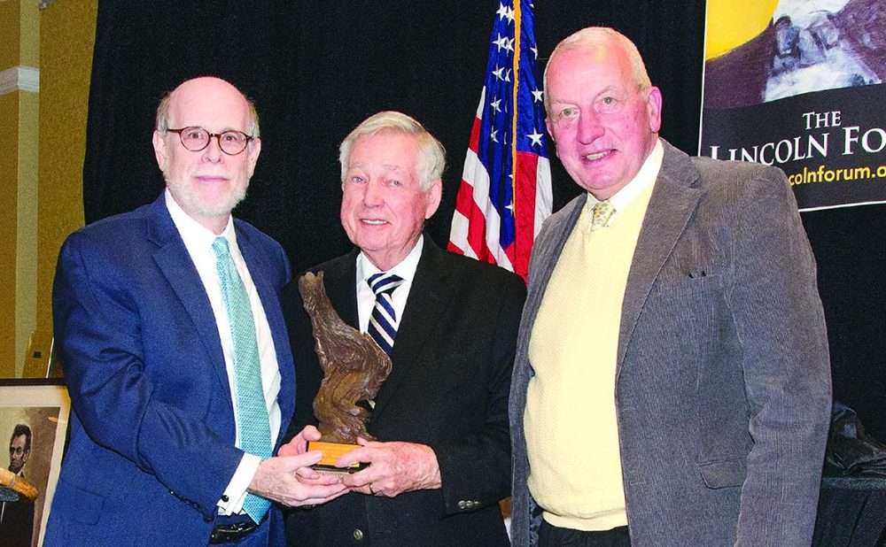 Lincoln Forum Presents Annual Achievement Awards To James I. “Bud” Robertson And The Gettysburg Foundation