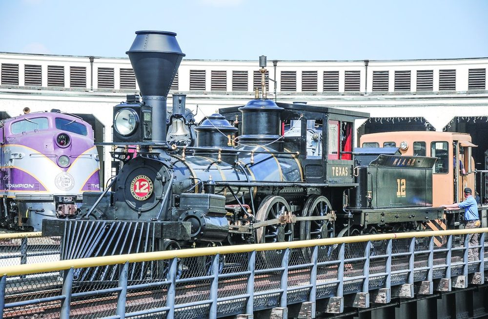 Restored Locomotive Texas Returns to Atlanta