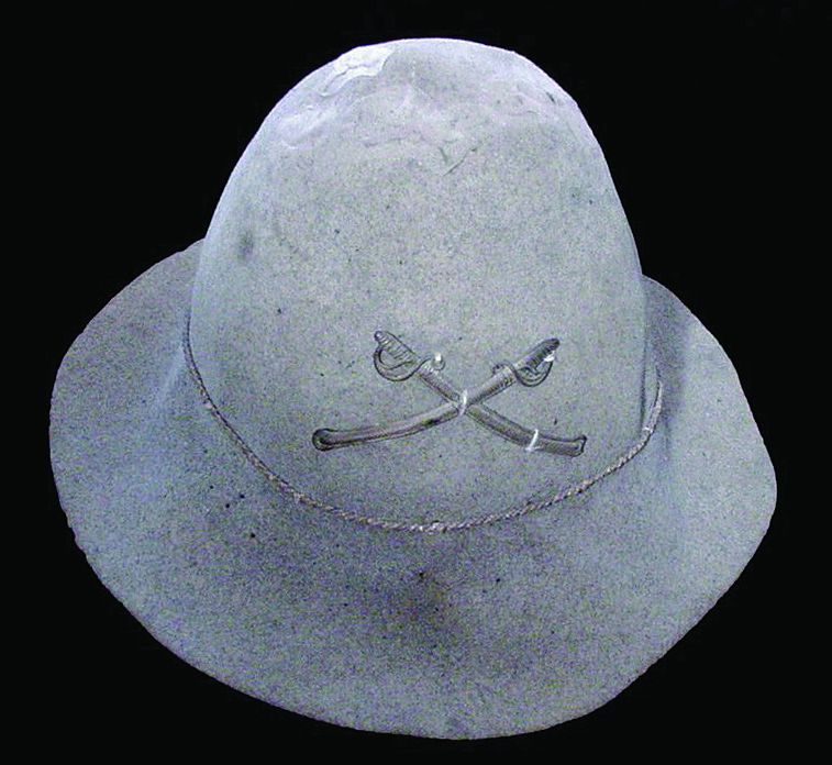 Virginia Cavalry Slouch Hat with Insignia!