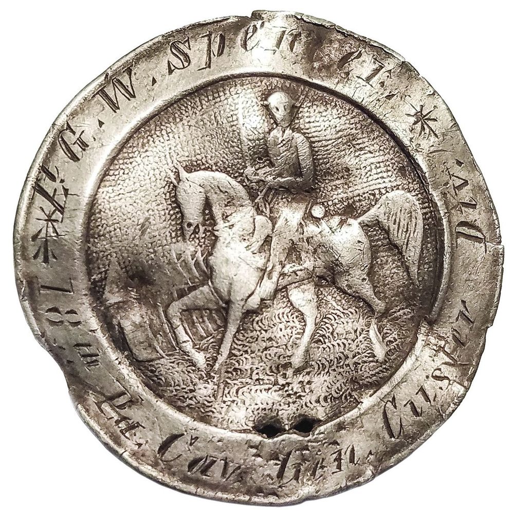 Silver I.D. Pin