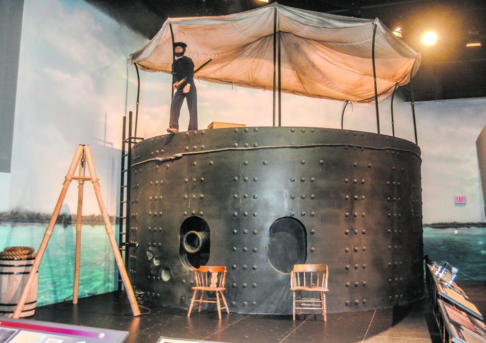 Iron and Wood, Cloth and Paper: Naval Museum Displays It All