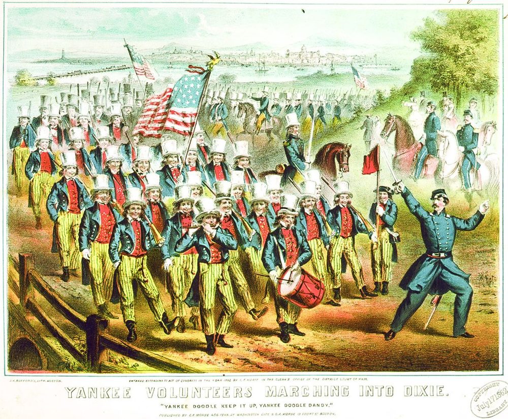“Marching into Dixie”