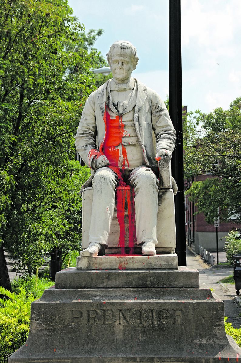 Two More Louisville Statues Are Exiled