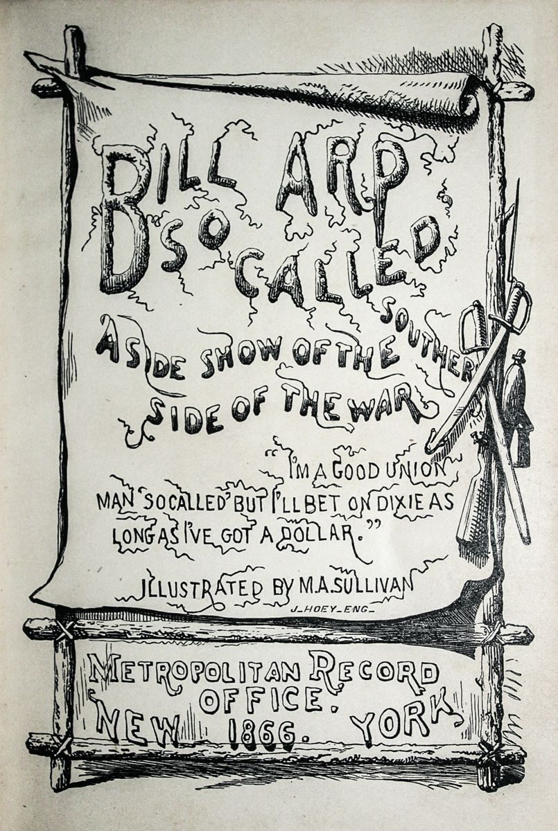 Bill Arp, So Called