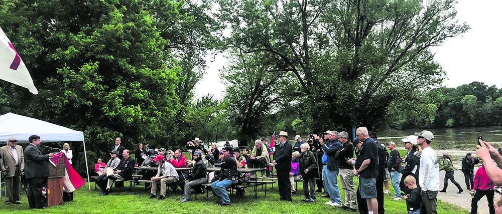 Confederate Statue Rededicated at a New Location