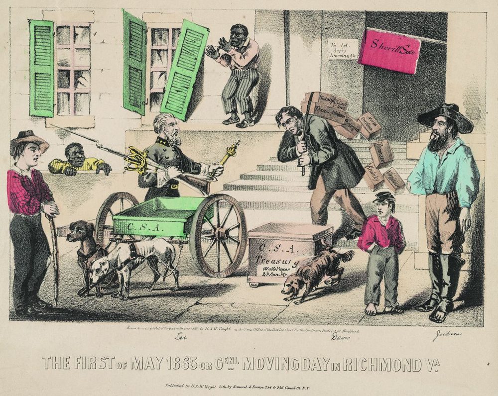 The First of May 1865 or Genl. Moving Day in Richmond, Va.