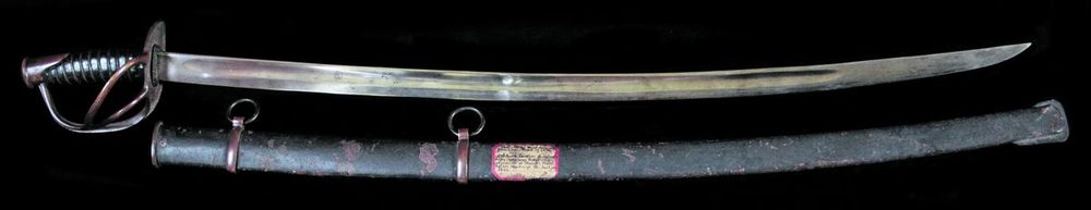 2nd North Carolina Cavalry KIA Identified Cavalry Sword