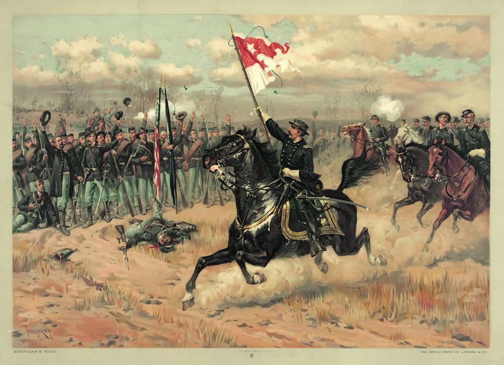 Prang and Company: Sheridan’s Ride October 19, 1864