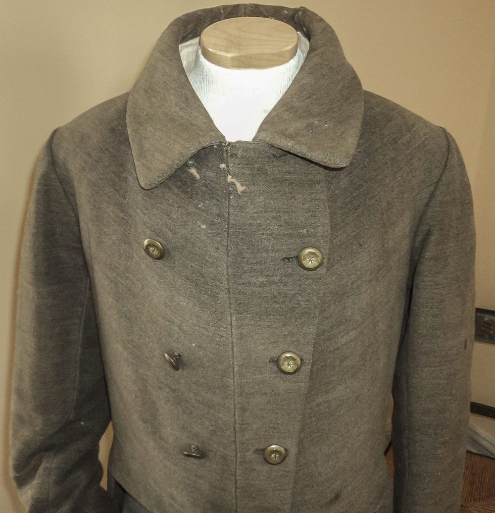 Uniform of a Stonewall Brigade soldier killed at First Manassas