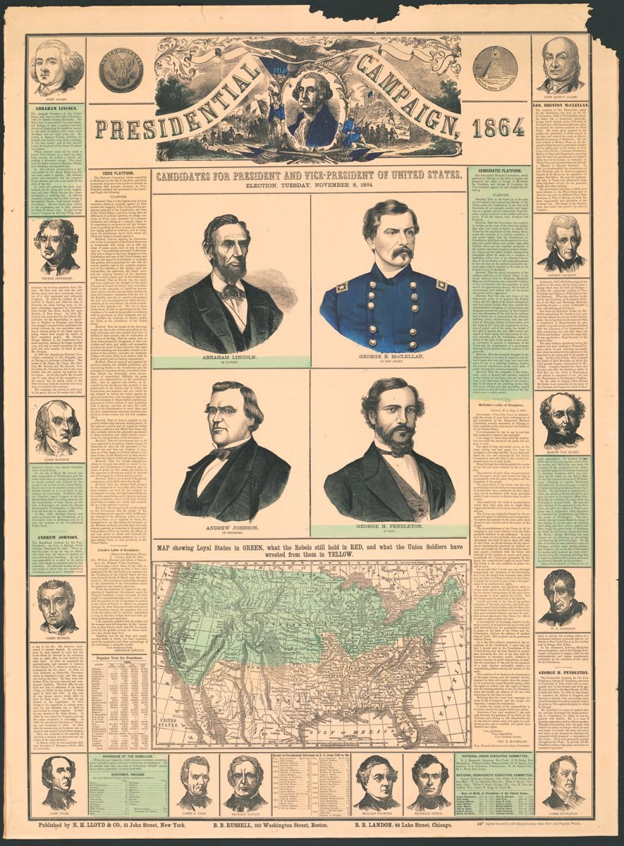 Lincoln vs. McClellan, 1864
