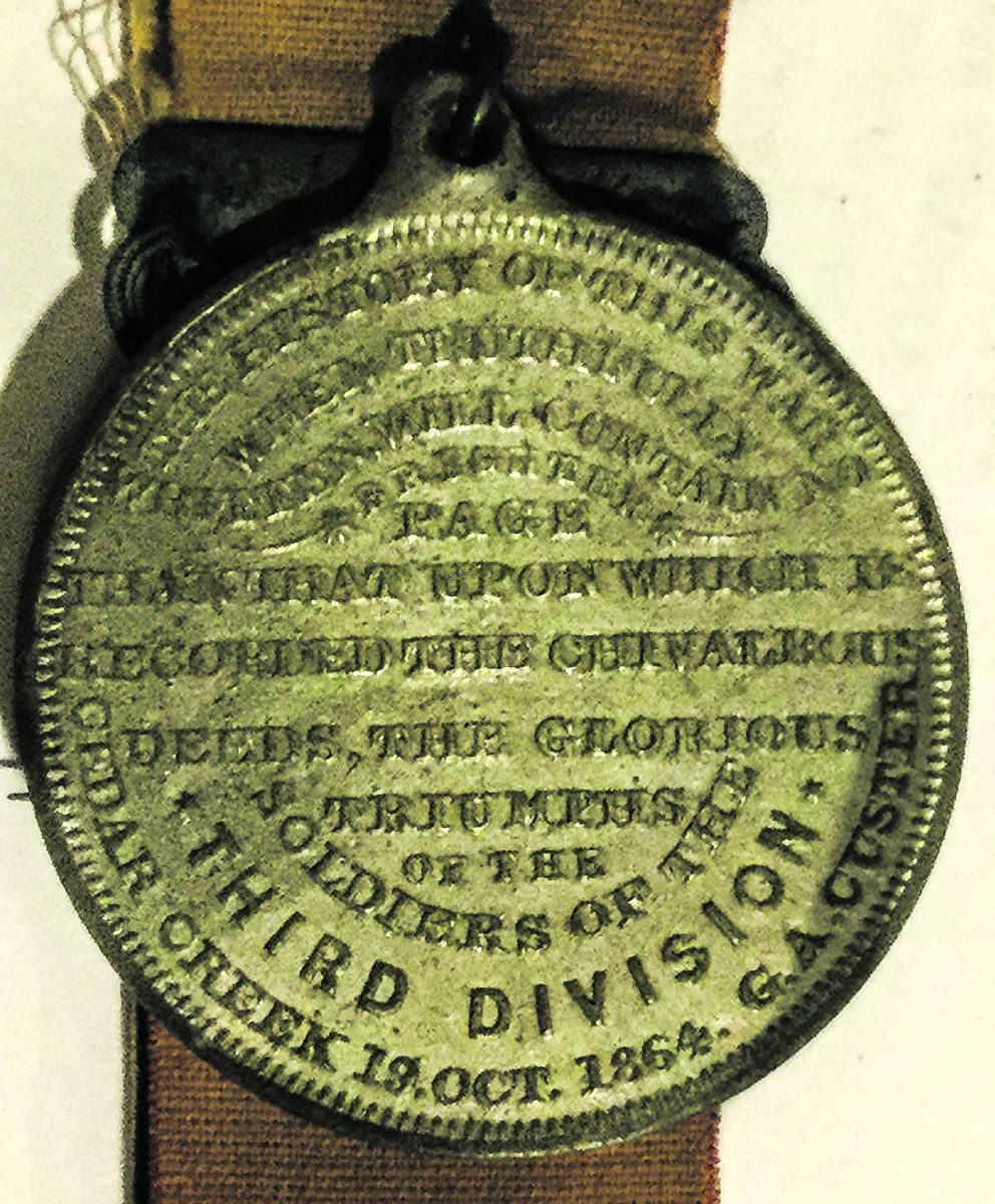 Scarce George Custer Related ID Pin
