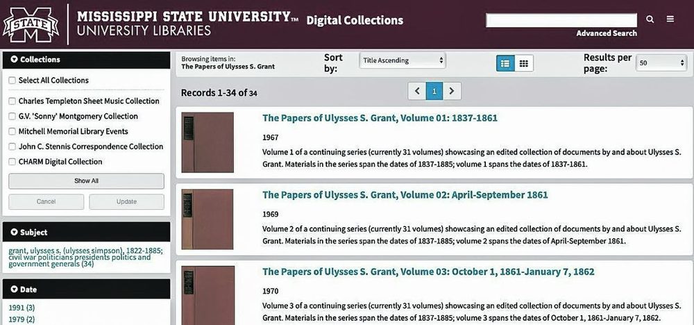The Papers of Ulysses S. Grant