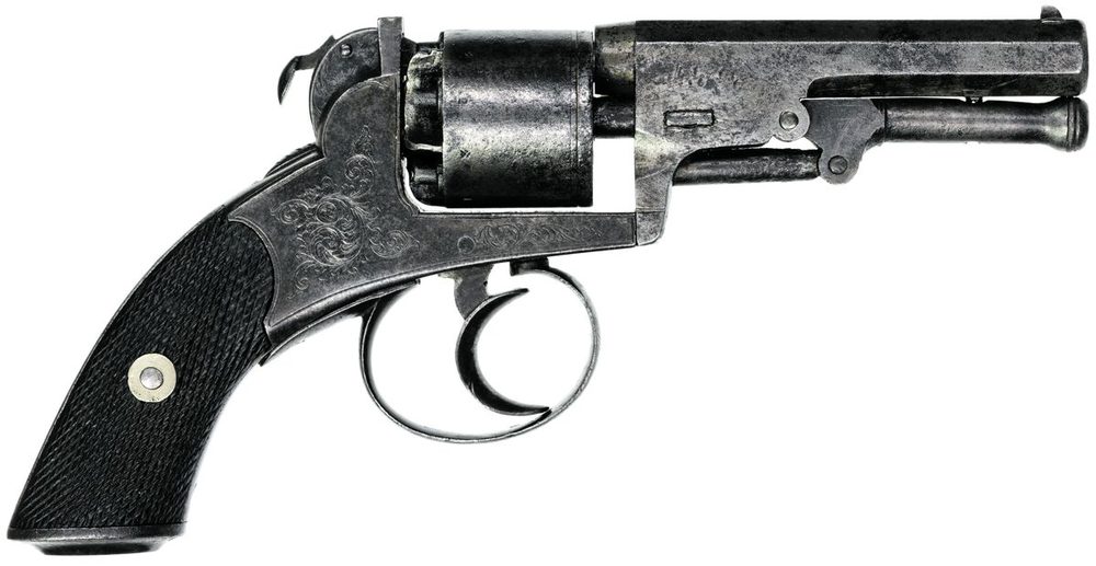 An Antebellum New Orleans Retailed English Bentley Revolver