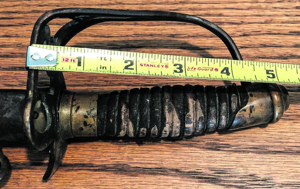 Confederate Staff and Field Officer’s Sword