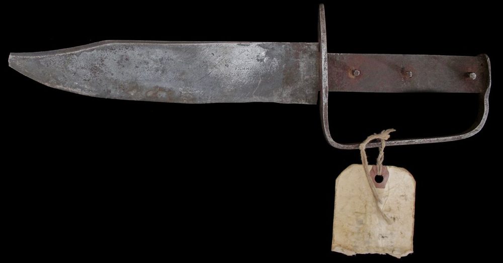 Historic Burger & Brother D-guard Bowie Knife