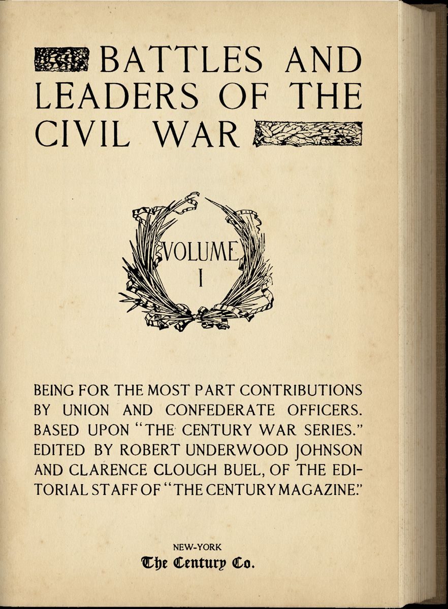 Battles and Leaders of the Civil War