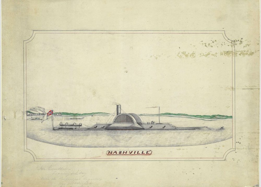 National Archives Civil War Cartographic Ship Plans