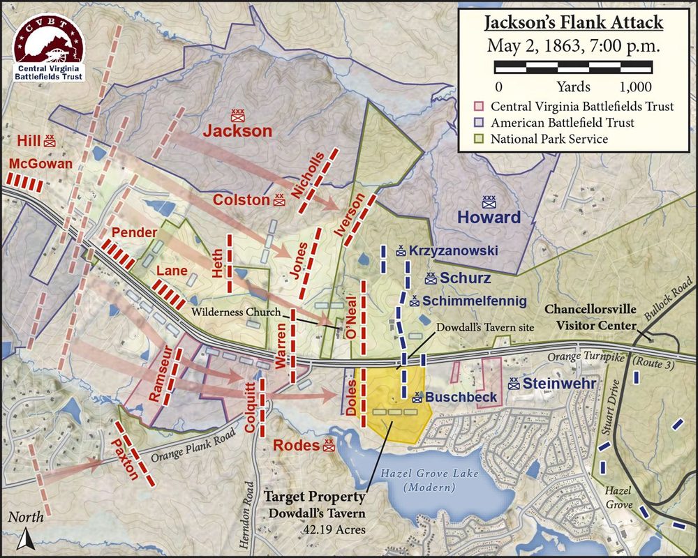 “Defending Against Jackson’s Chancellorsville Flank Attack”