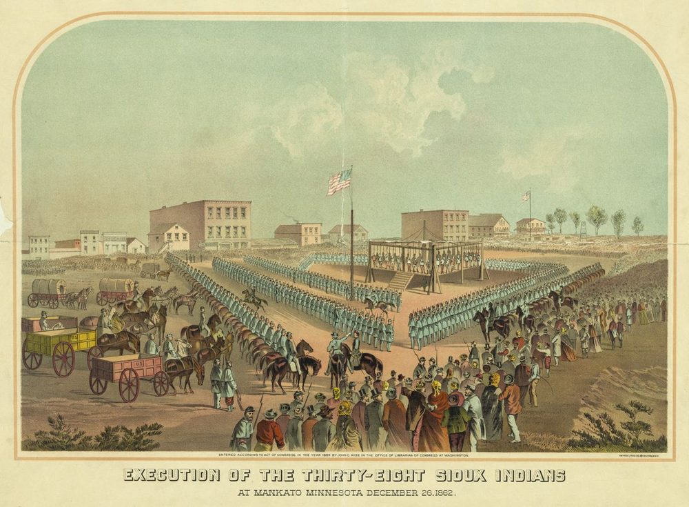 Execution of Sioux Indians