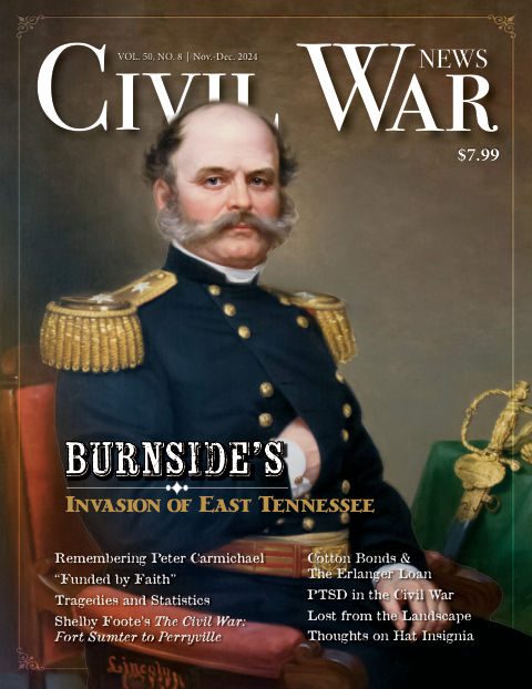 Civil War News November-December 2024 front cover, Vol. 50, No. 8