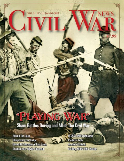 Civil War News January-February 2025 front cover, Vol. 51, No. 1