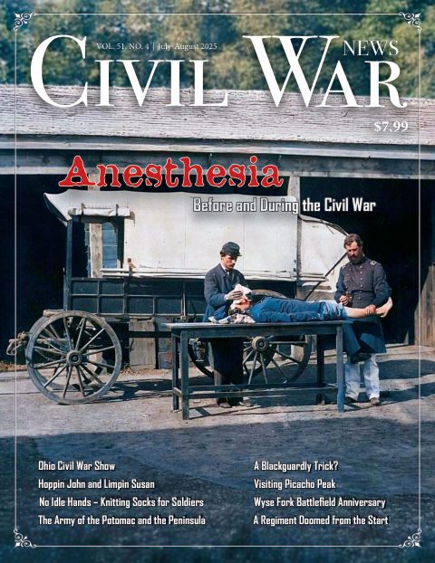 Civil War News July-August 2025 front cover, Vol. 51, No. 4